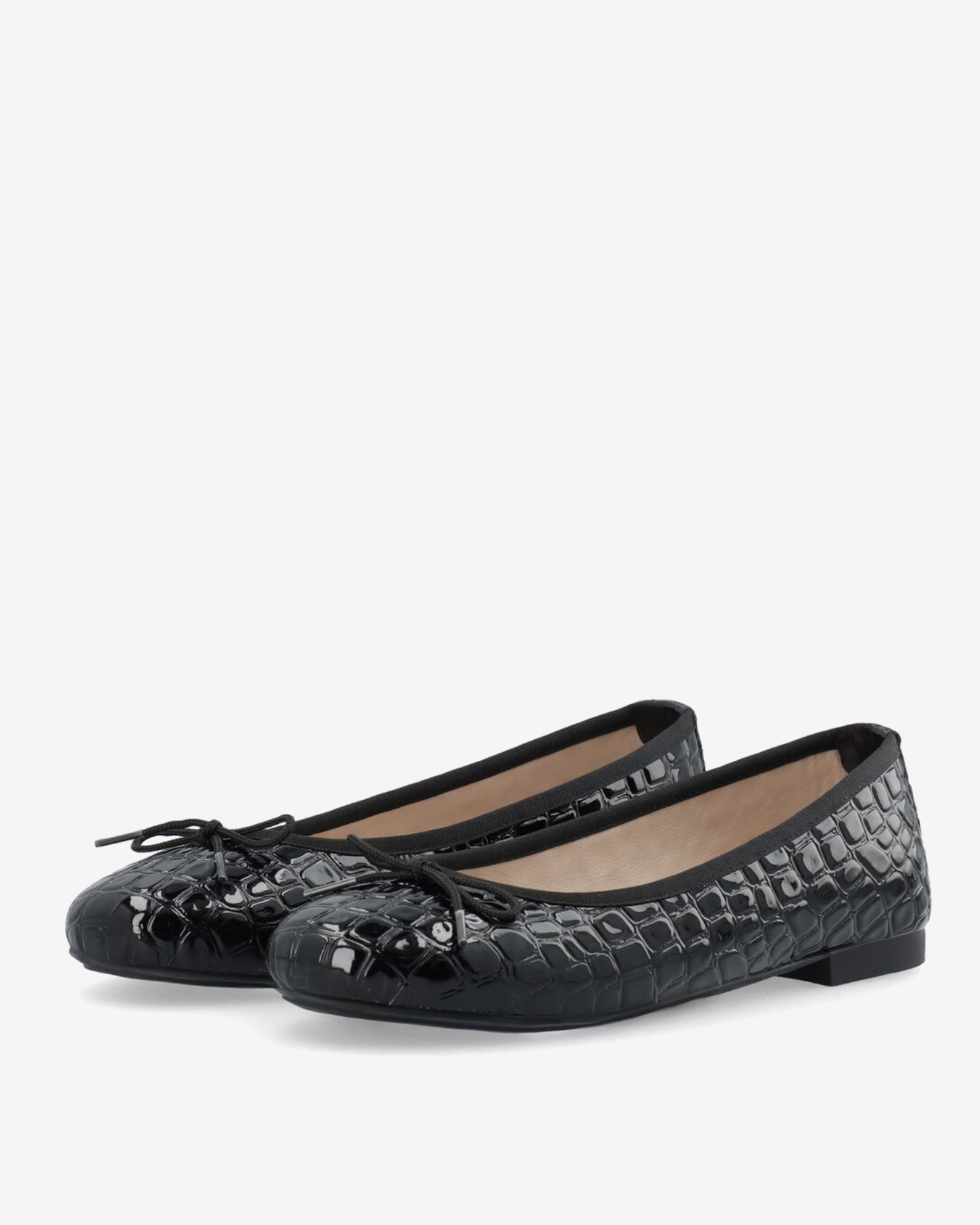 Isotoner Ballerine da donna con dettaglio fiocco nero